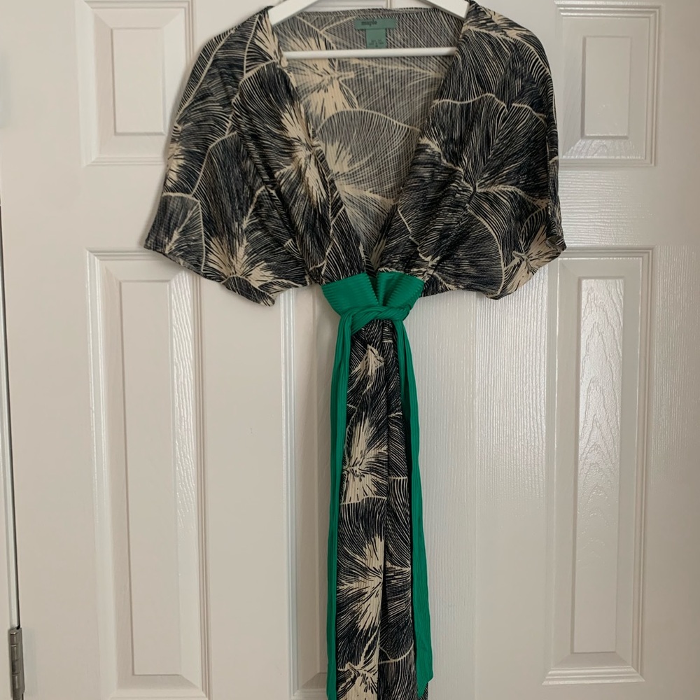 Maple Brand maternity wrap dress